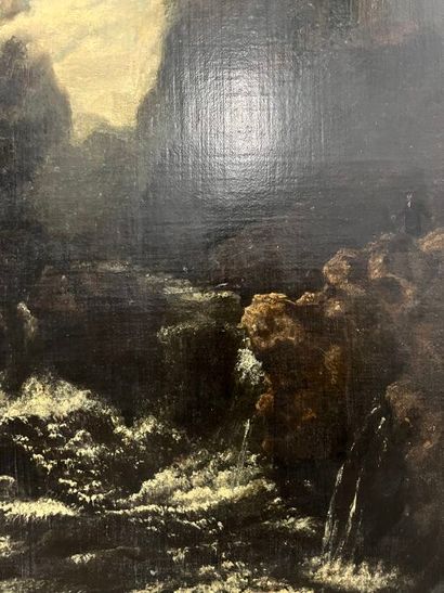 *Dans le goût de COURBET 
Les arbres en bordure...