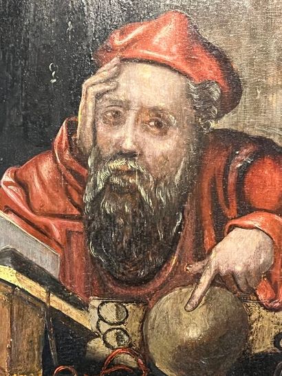 *ECOLE ANVERSOISE DU XVIème SIECCLE
Saint...