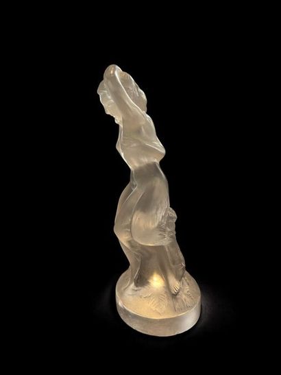 LALIQUE FRANCE
Nymphe et faune
Sujet en cristal...