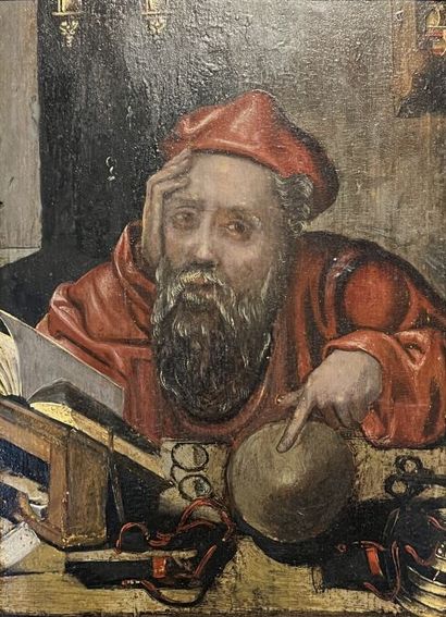 *ECOLE ANVERSOISE DU XVIème SIECCLE
Saint...