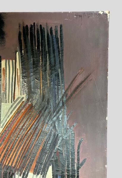 *HUGUETTE ARTHUR-BERTRAND (FRANCE/ 1920-2005)
Composition,...