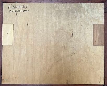 *JEAN PIAUBERT (FRANCE/ 1900-2002)
For Intérieur
Huile...