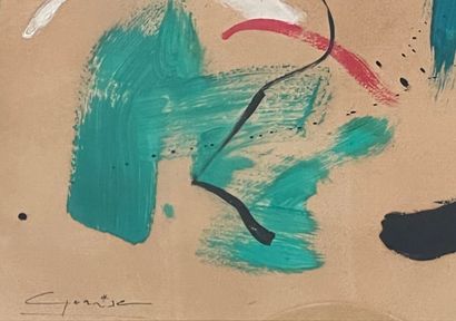 *ANTONIO GUANSÉ (ESPAGNE-FRANCE/ 1926-2008)
Composition...