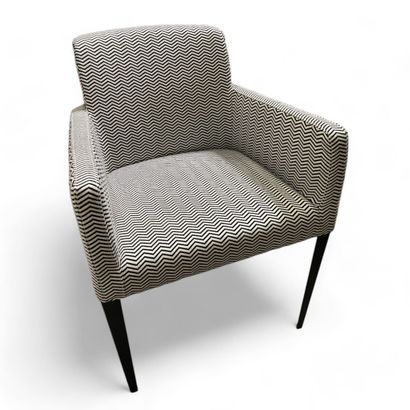 1 Chaise ART DECO. 80x80x70 cm, revêtenement...