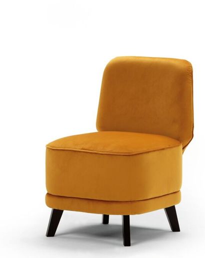 1 Fauteuil fixe LOUNGE. 53 x 62 x 77 cm,...