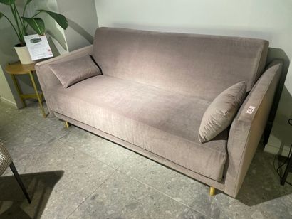 Canapé LUCAS convertible. Sommier acier renforcé...