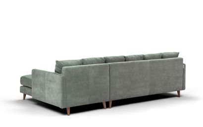 Canapé ELLIE FIXE 3 places CHAISE LONGUE...