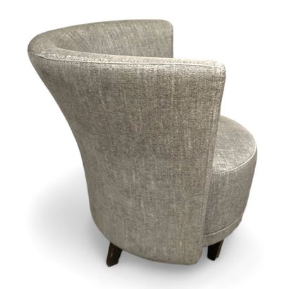 1 Fauteuil fixe MATILDA. 77 x76 x71 cm, revêtement...