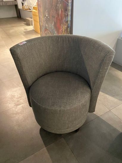 1 Fauteuil fixe MATILDA. 77 x76 x71 cm, revêtement...