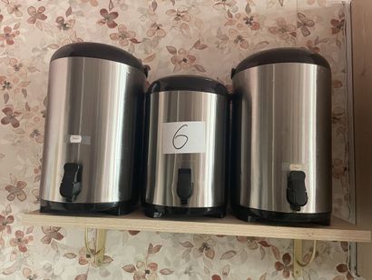 3 thermos inox 5 litres, 7 litres et 10 litres...