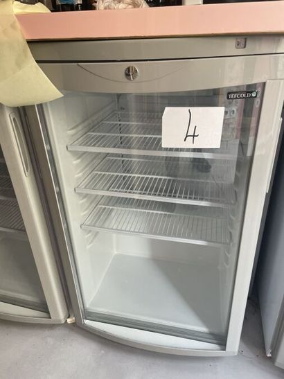 2 réfrigérateurs 1 porte vitrée TEFCOLD (Ref....