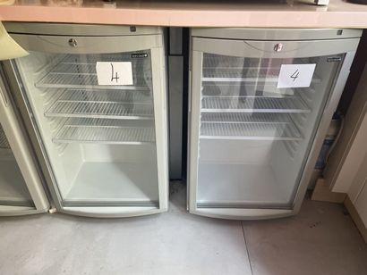 2 réfrigérateurs 1 porte vitrée TEFCOLD (Ref....
