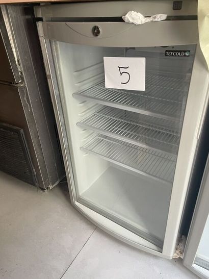 2 réfrigérateurs 1 porte vitrée TEFCOLD (Ref....