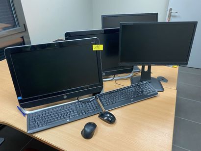 - 2 ordinateurs All-in-one HP Pavilion 23...
