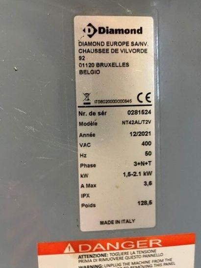 1 pétrin DIAMOND cuve 25 ml (Lot situé cabanon)...