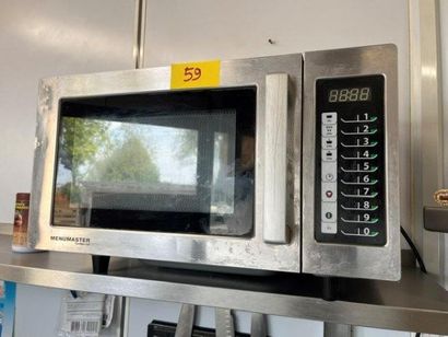 1 micro-ondes MENUMASTER (Lot situé cuisine...