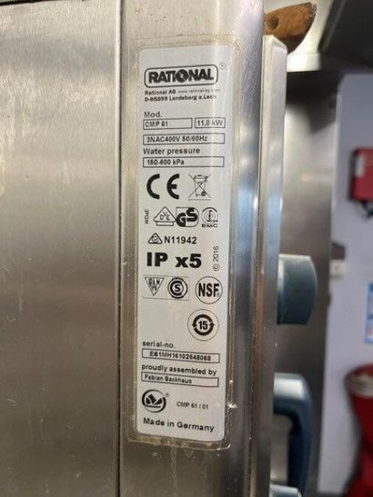 1 four sur pied RATIONAL Combimaster + (Lot...