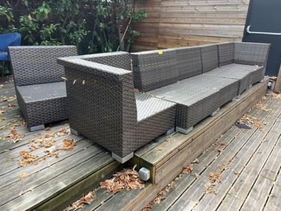 8 fauteuils de jardin (Lot situé terrasse)...