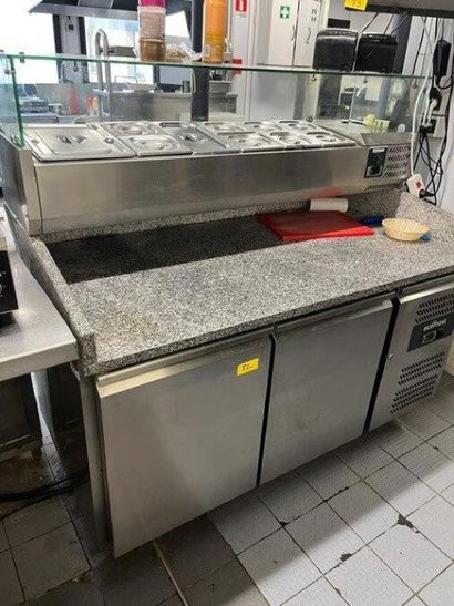 1 meuble froid saladette ECOFROST comprenant...