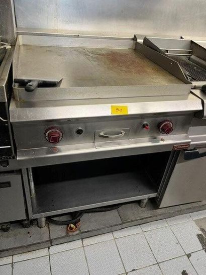 1 plancha inox gaz DIAMOND 120x90cm (Lot...