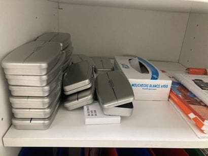 STOCK de consommables et instrumentations...