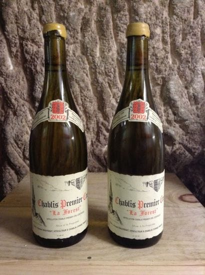 2 bouteilles : CHABLIS 