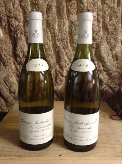 6 bouteilles : CHASSAGNE-MONTRACHET 1er cru...