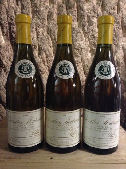3 bouteilles : CHEVALIER-MONTRACHET GC 