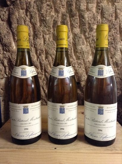 3 bouteilles : CRIOTS-BÂTARD-MONTRACHET GC...