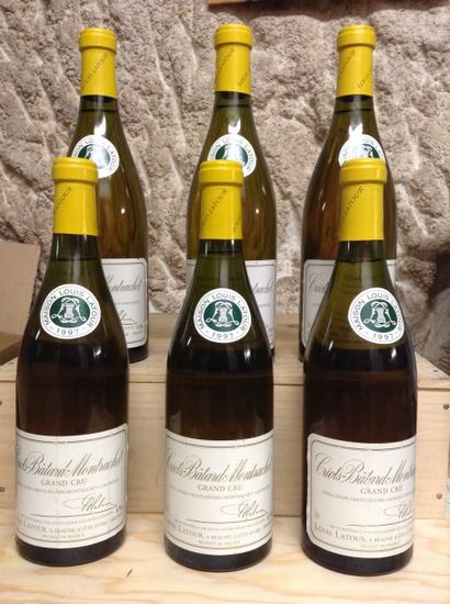 6 bouteilles : CRIOTS BÂTARD-MONTRACHET GC...