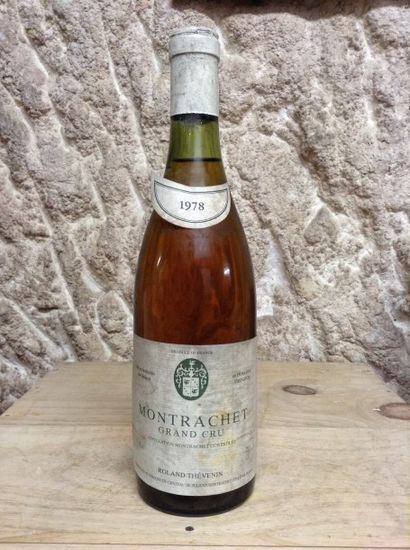 1 bouteille : MONTRACHET GC 1978 Roland Thévenin...