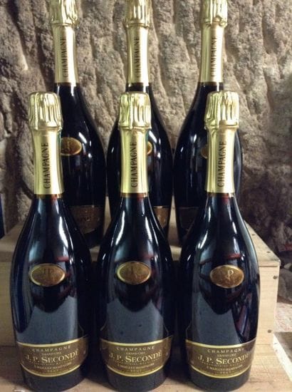 6 bouteilles : CHAMPAGNE Grand cru J.P. SECONDE...