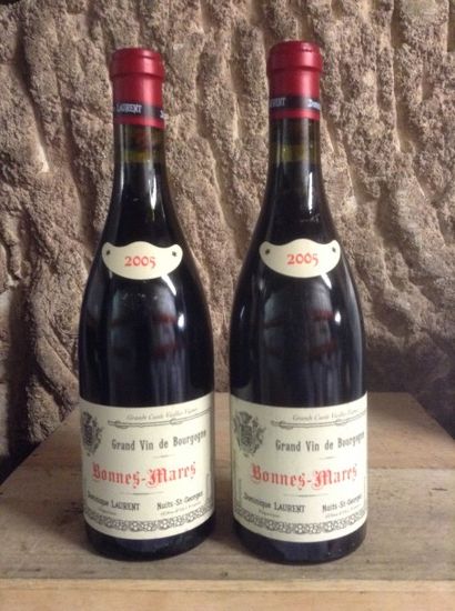 2 bouteilles : BONNES-MARES 2009 Dominique...