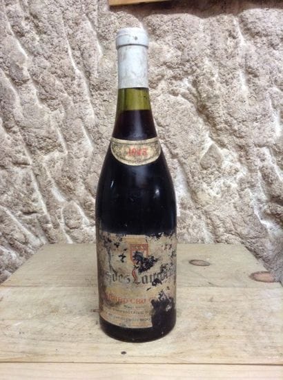 1 bouteille : CLOS DES LAMBRAYS GC 1945 (étiq....