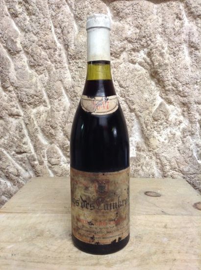 1 bouteille : CLOS DES LAMBRAYS GC 1947 (étiq....