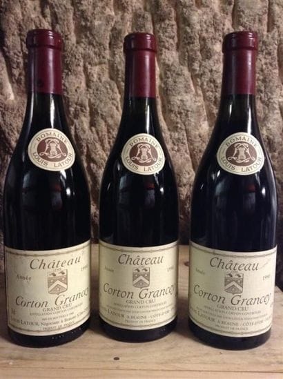 3 bouteilles : Château CORTON GRANCEY GC...