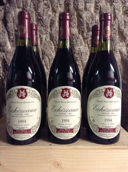 6 bouteilles : ECHEZEAUX GC 1994 Jean-Pierre...
