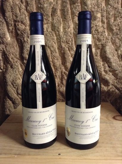2 bouteilles : MERCUREY 