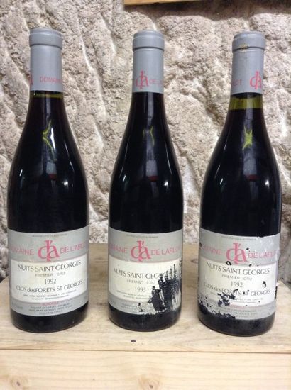 3 bouteilles : NUITS SAINT GEORGES 2 