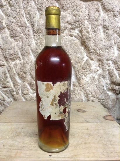 1 bouteille : CHÂTEAU CLIMENS 1er Cru Sauternes...