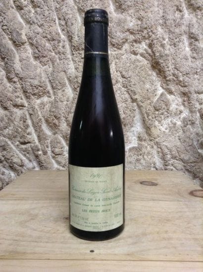 1 bouteille : COTEAUX DU LAYON SAINT AUBIN...