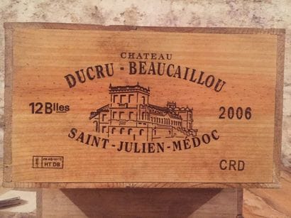 12 bouteilles : CHÂTEAU DUCRU BEAUCAILLOU...