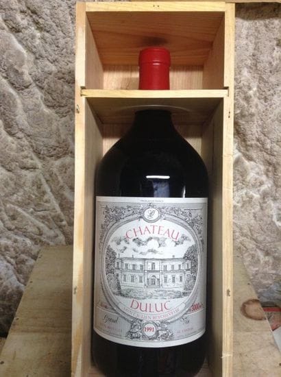 1 double magnum : CHÂTEAU DULUC DE BRANAIRE...