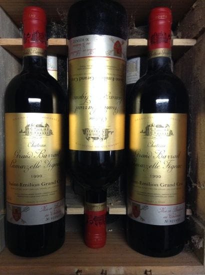 6 bouteilles : CHÂTEAU GRAND BARRAIL LAMARZELLE...