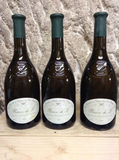 3 bouteilles : POUILLY FUME 