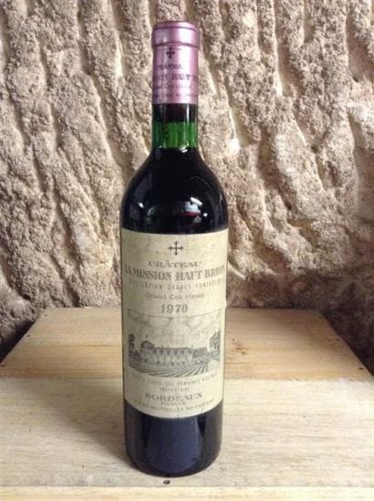 1 bouteille : CHÂTEAU LA MISSION HAUT BRION...