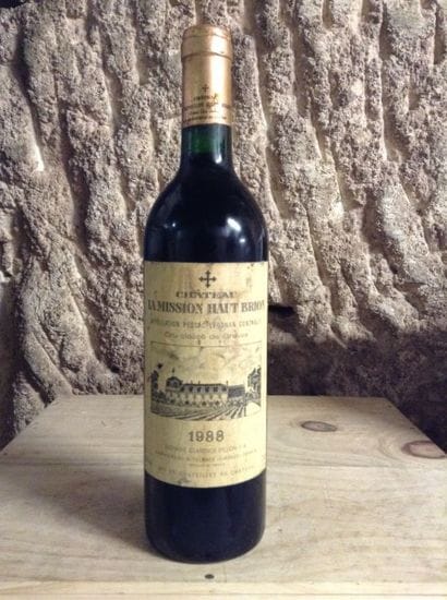 1 bouteille : CHÂTEAU LA MISSION HAUT BRION...