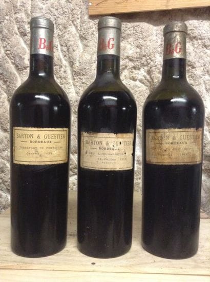 3 bouteilles : Lot de 3 bouteilles (Baron...