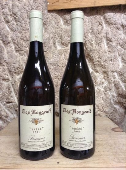 2 bouteilles : SAUMUR (Blanc) 