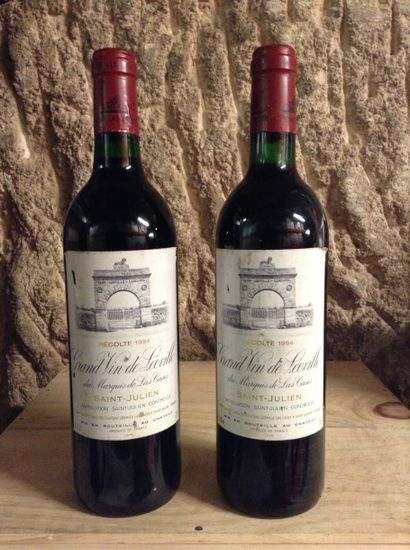 2 bouteilles : CHÂTEAU LEOVILLE LAS CASES...